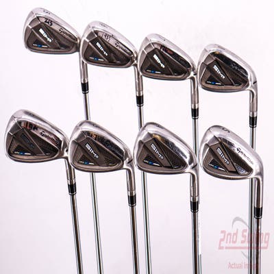 TaylorMade SIM2 MAX Iron Set 5-PW AW SW FST KBS MAX 85 MT Steel Stiff Right Handed 38.5in