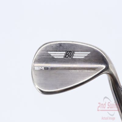 Titleist Vokey SM9 Brushed Steel Wedge Gap GW 50° 8 Deg Bounce F Grind Oban CT-100 Steel Regular Right Handed 35.5in