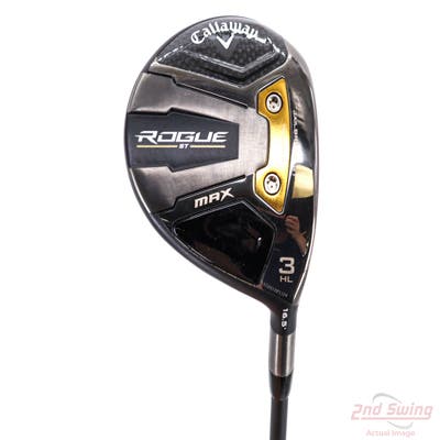 Callaway Rogue ST Max Fairway Wood 3 Wood HL 16.5° Fujikura Motore X F3 6 Graphite Regular Right Handed 43.5in