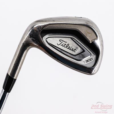 Titleist T300 Single Iron 9 Iron True Temper AMT Red R300 Steel Regular Left Handed 36.5in