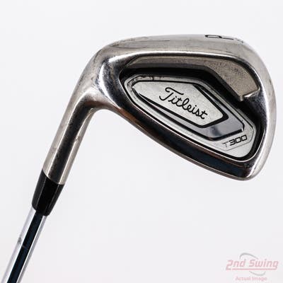 Titleist T300 Single Iron Pitching Wedge PW True Temper AMT Red R300 Steel Regular Left Handed 36.25in