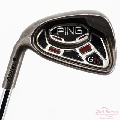 Ping G15 Single Iron 7 Iron Ping AWT Steel Regular Left Handed Black Dot 37.0in