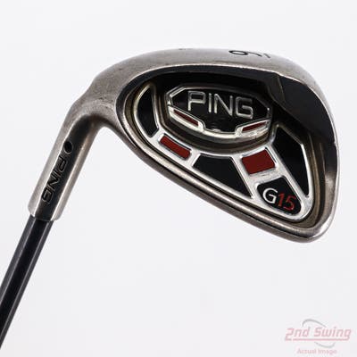 Ping G15 Single Iron 9 Iron Grafalloy ProCustom Graphite Regular Left Handed Black Dot 36.0in