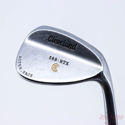 Cleveland 588 RTX Satin Chrome Wedge Sand SW 56° 14 Deg Bounce True Temper Dynamic Gold Steel Wedge Flex Right Handed 35.5in