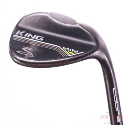 Cobra KING MIM Black Wedge Lob LW 58° 8 Deg Bounce V Grind FST KBS Tour C-Taper Lite Steel Regular Right Handed 35.0in