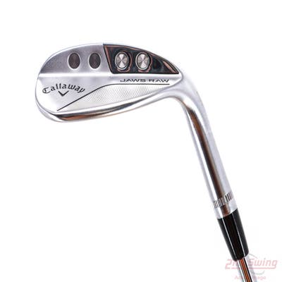 Callaway Jaws Raw Chrome Wedge Lob LW 60° 8 Deg Bounce Z Grind FST KBS Tour 105 Steel Stiff Right Handed 35.0in