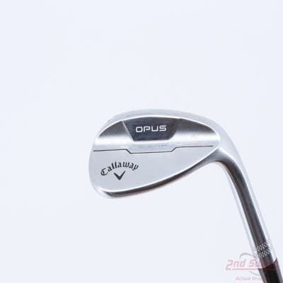 Callaway Opus Platinum Chrome Wedge Lob LW 58° 12 Deg Bounce W Grind Dynamic Gold Mid 115 Wedge Steel Wedge Flex Right Handed 35.0in