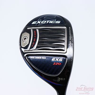 Tour Edge Exotics EXS 220 Fairway Wood 3 Wood 3W 16.5° Fujikura AIR Speeder 40 Graphite Regular Right Handed 43.0in