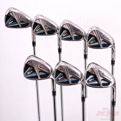 TaylorMade SIM MAX Iron Set 5-PW AW Nippon NS Pro Modus 3 Tour 105 Steel Regular Right Handed 38.5in