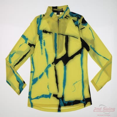 New Womens Jamie Sadock 1/4 Zip Pullover Small S Multi MSRP $100