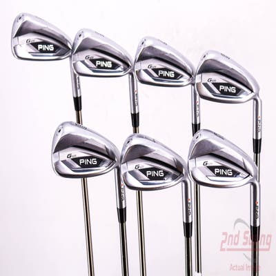 Ping G425 Iron Set 5-PW AW UST Mamiya Recoil 65 F3 Graphite Regular Right Handed Orange Dot 38.5in