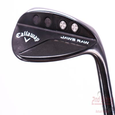 Callaway Jaws Raw Black Plasma Wedge Lob LW 58° 8 Deg Bounce Z Grind Aerotech SteelFiber i75 PR Graphite Wedge Flex Right Handed 35.0in