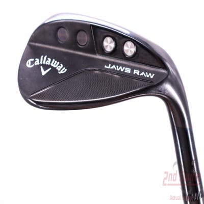 Callaway Jaws Raw Black Plasma Wedge Lob LW 58° 8 Deg Bounce Z Grind Aerotech SteelFiber i90 PR Graphite Wedge Flex Right Handed 35.0in