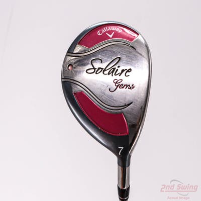 Callaway Solaire Gems Fairway Wood 7 Wood 7W Callaway 55 Gram Graphite Ladies Right Handed 41.5in