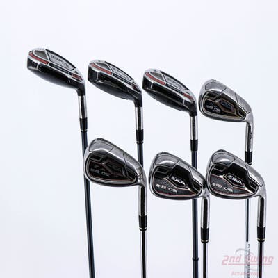 Adams Idea A12 OS Iron Set 4-PW Adams Grafalloy ProLaunch Blue Graphite Stiff Right Handed 39.25in