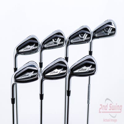 Titleist 2021 T300 Iron Set 5-PW GW True Temper AMT Red R300 Steel Regular Left Handed 38.25in