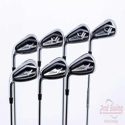 Titleist 2021 T300 Iron Set 5-PW GW True Temper AMT Red R300 Steel Regular Left Handed 38.25in