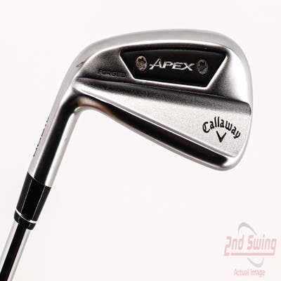 Mint Callaway Apex Ai200 Single Iron 7 Iron Dynamic Gold Mid 100 Steel Stiff Left Handed 37.25in