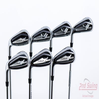 Titleist 2021 T300 Iron Set 5-PW GW True Temper AMT Red R300 Steel Regular Left Handed 38.25in