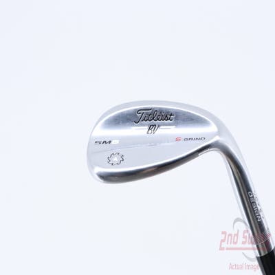 Titleist Vokey SM6 Tour Chrome Wedge Lob LW 60° 10 Deg Bounce S Grind SM6 BV Steel Wedge Flex Right Handed 35.0in