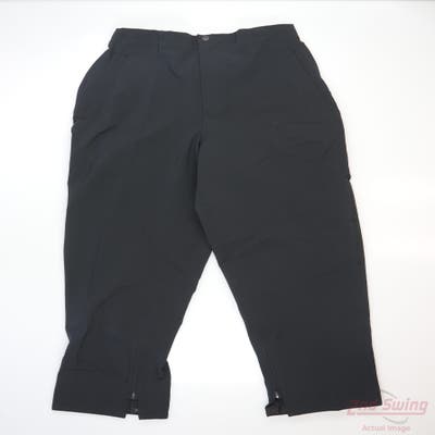 New Womens Sun Mountain Rain Pants Medium M x Black MSRP $60