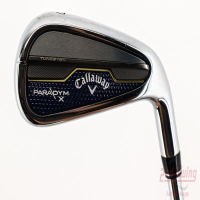 Callaway Paradym X Single Iron 7 Iron True Temper Elevate MPH 85 Steel Regular Right Handed 37.25in