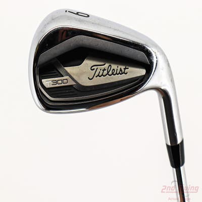 Titleist 2021 T300 Single Iron 9 Iron True Temper AMT Red R300 Steel Regular Right Handed 36.25in