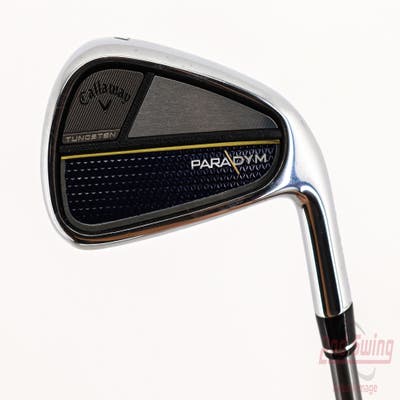 Callaway Paradym Single Iron 7 Iron PX HZRDUS Silver Gen4 65 Graphite Regular Right Handed 37.25in