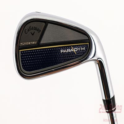 Callaway Paradym Single Iron 7 Iron True Temper Elevate MPH 95 Steel Regular Right Handed 37.5in