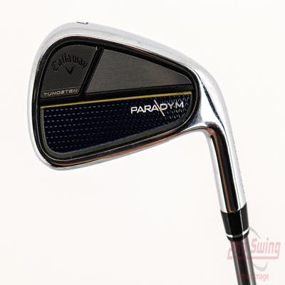 Callaway Paradym Single Iron 7 Iron PX HZRDUS Silver Gen4 75 Graphite Stiff Right Handed 37.25in