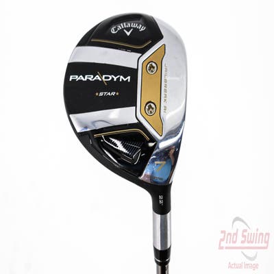 Callaway Paradym Star Fairway Wood 7 Wood 7W 22° UST ATTAS Speed Series 40 Graphite Senior Right Handed 42.25in