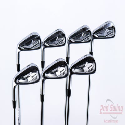 Mint Srixon ZX7 MK II/ZX5 MK II Combo Iron Set 4-PW True Temper Dynamic Gold 120 Steel Stiff Left Handed 38.0in