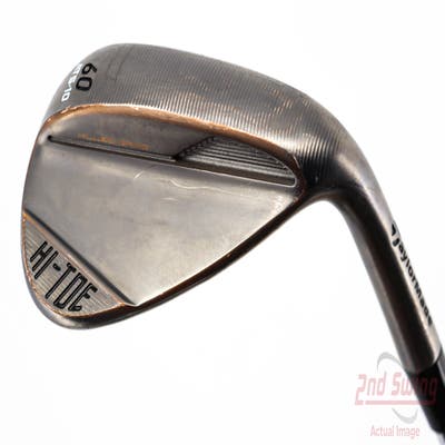 TaylorMade Hi-Toe 4 Wedge Lob LW 60° 10 Deg Bounce Dynamic Gold Tour Issue 115 Steel Wedge Flex Right Handed 35.0in