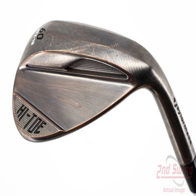 TaylorMade Hi-Toe 4 Wedge Lob LW 60° 12 Deg Bounce Dynamic Gold Tour Issue 115 Steel Wedge Flex Right Handed 35.0in