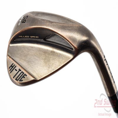 TaylorMade Hi-Toe 4 Wedge Lob LW 58° 11 Deg Bounce Dynamic Gold Tour Issue 115 Steel Wedge Flex Right Handed 35.0in