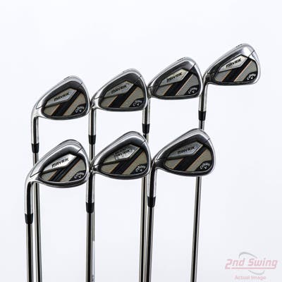 Callaway Mavrik Iron Set 5-PW GW UST Mamiya Recoil ZT9 F3 Graphite Regular Left Handed 39.0in