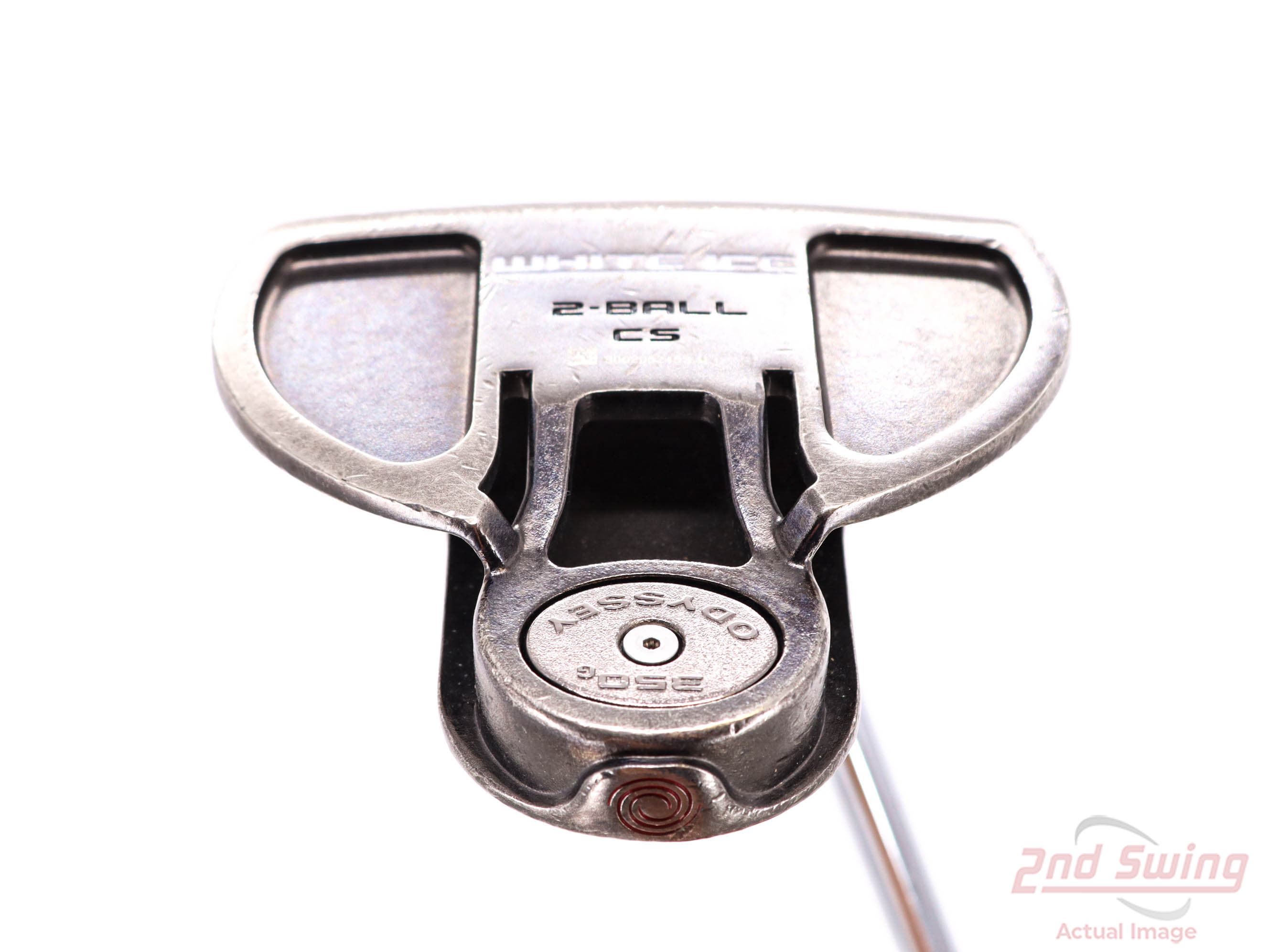 Used Odyssey White Ice 2-Ball Long Mallet hotsell Putters