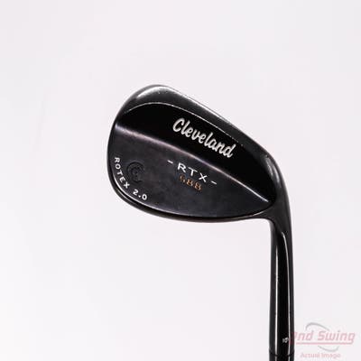 Cleveland 588 RTX 2.0 Black Satin Wedge Lob LW 60° 6 Deg Bounce True Temper Dynamic Gold Steel Wedge Flex Right Handed 35.25in