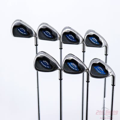 Callaway X-16 Iron Set 4-PW Callaway Stock Steel Steel Uniflex Right Handed 38.5in