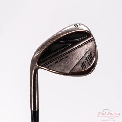 TaylorMade Milled Grind HI-TOE 3 Copper Wedge Sand SW 54° 10 Deg Bounce FST KBS Hi-Rev 2.0 115 Steel Wedge Flex Left Handed 35.5in