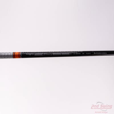 Used W/ Ping RH Adapter Mitsubishi Rayon Tensei AV Raw Orange 65g Driver Shaft Stiff 44.25in