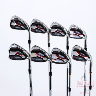 TaylorMade Aeroburner HL Iron Set 4-PW AW Aeroburner Lightweight Steel Stiff Right Handed 38.25in