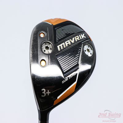 Callaway Mavrik Sub Zero Fairway Wood 3+ Wood 13.5° Project X EvenFlow Riptide 60 Graphite Stiff Left Handed 43.5in