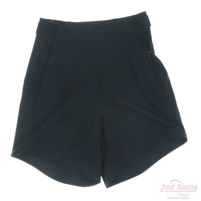 New Womens Lululemon Shorts 4 Navy Blue MSRP $98