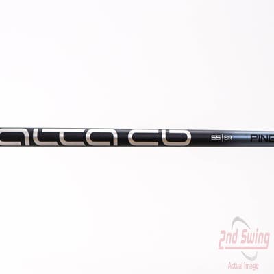 Used W/ Ping RH Adapter Ping ALTA CB 55 Slate 55g Driver Shaft Senior 44.5in