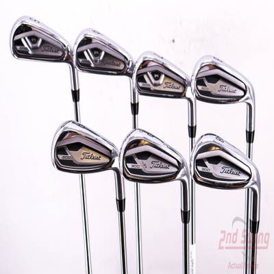 Titleist 2021 T300 Iron Set 5-PW AW True Temper AMT Black S300 Steel Stiff Right Handed 38.25in