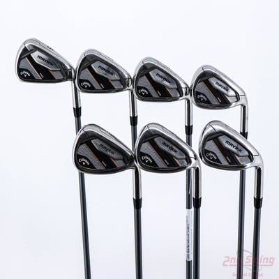 Callaway Mavrik Max Iron Set 5-PW GW Project X Catalyst 55 Graphite Regular Right Handed 40.0in