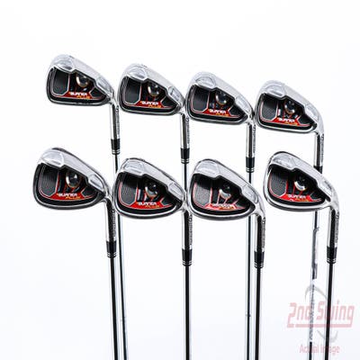 TaylorMade Burner Plus Iron Set 4-PW AW TM Burner Superfast 85 Steel Stiff Right Handed 39.0in