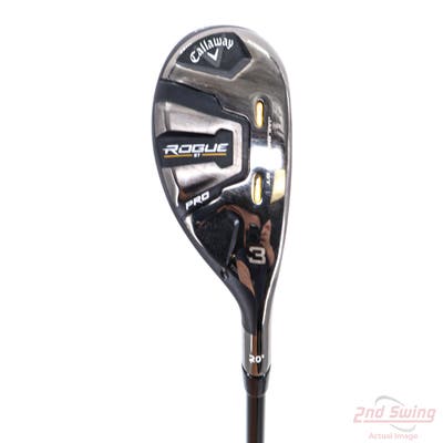 Callaway Rogue ST Pro Hybrid 3 Hybrid 20° MCA Tensei AV-XLINK White 85 Graphite X-Stiff Right Handed 39.75in