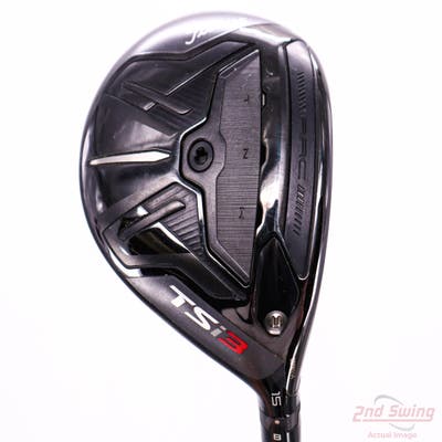 Titleist TSi3 Fairway Wood 3 Wood 3W 15° PX HZRDUS Smoke Black RDX 70 Graphite X-Stiff Right Handed 43.5in